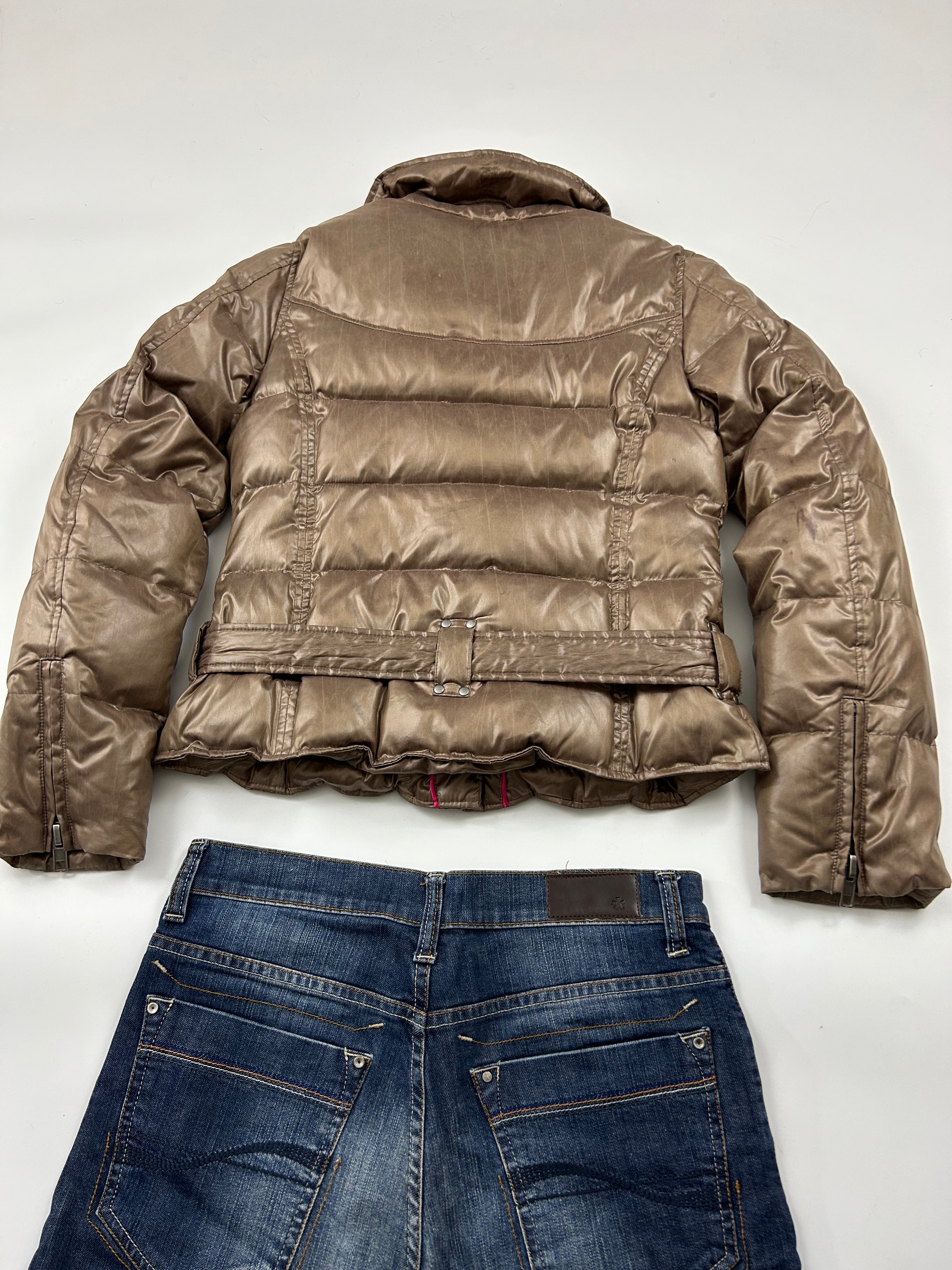 Vintage Cocoro Cropped Pufferjaket (M)